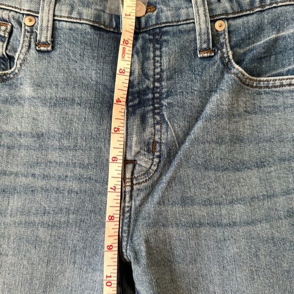 Madewell High Rise Light Blue Jeans - Picture 7 of 9